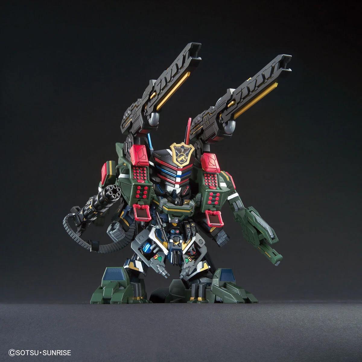 Bandai Heros Sergeant Verde Buster Dxset Model Kit — official product photo 2