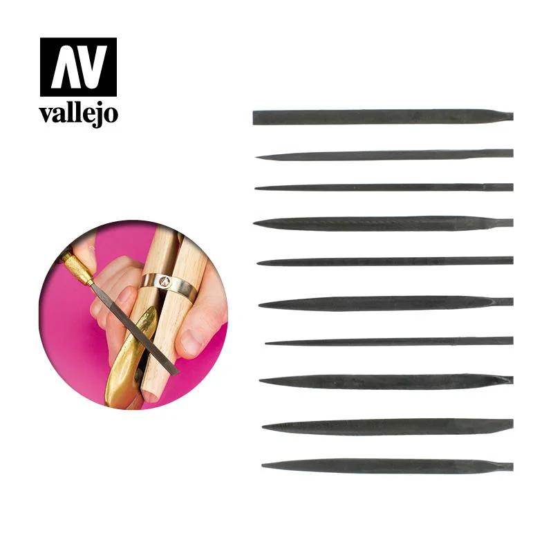 Vallejo Budget Needle File Set 10pc — product photo