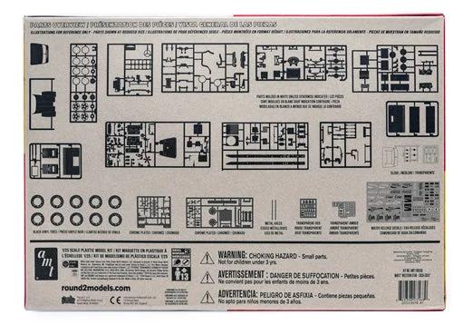 AMT 1/25 White Western Star Tractor Model Kit — official product photo 2