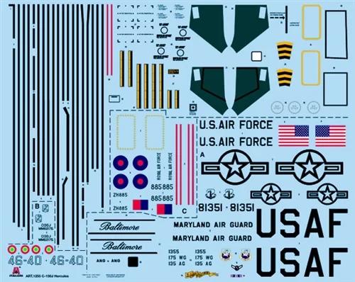 Italeri 1/72 C-130J Hercules Model Kit — official product photo 2