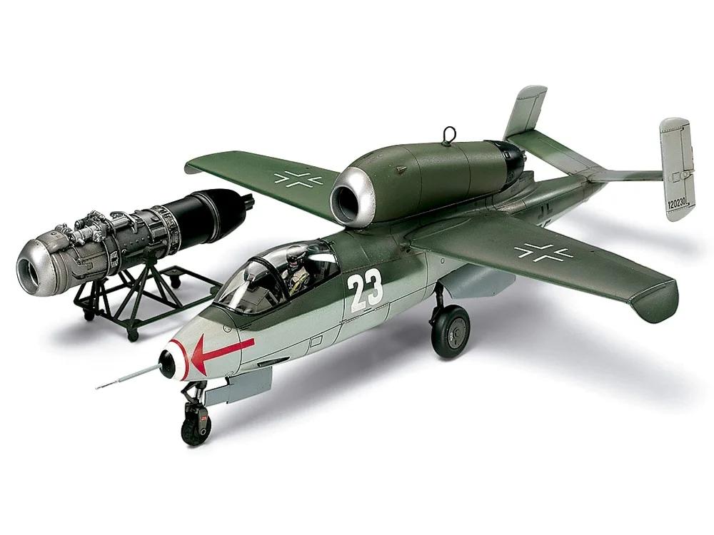 Tamiya 1/48 He162-a2 Salamander Model Kit — official product photo 1