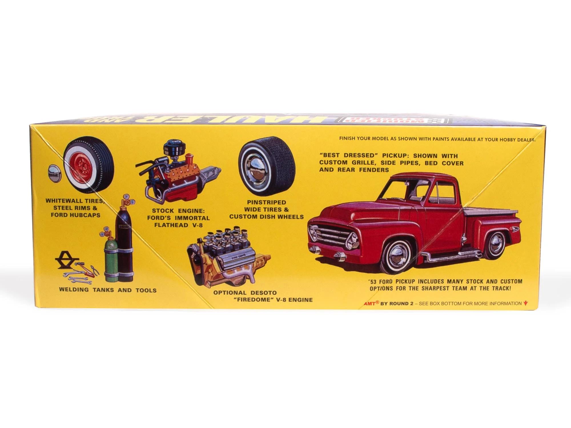 AMT 1/25 53 Ford Pickup Modified Stocked Model Kit — official product photo 2