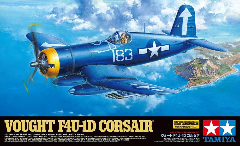 Tamiya 1/32 Vought F4u-1d Corsair Model Kit — official product photo 1