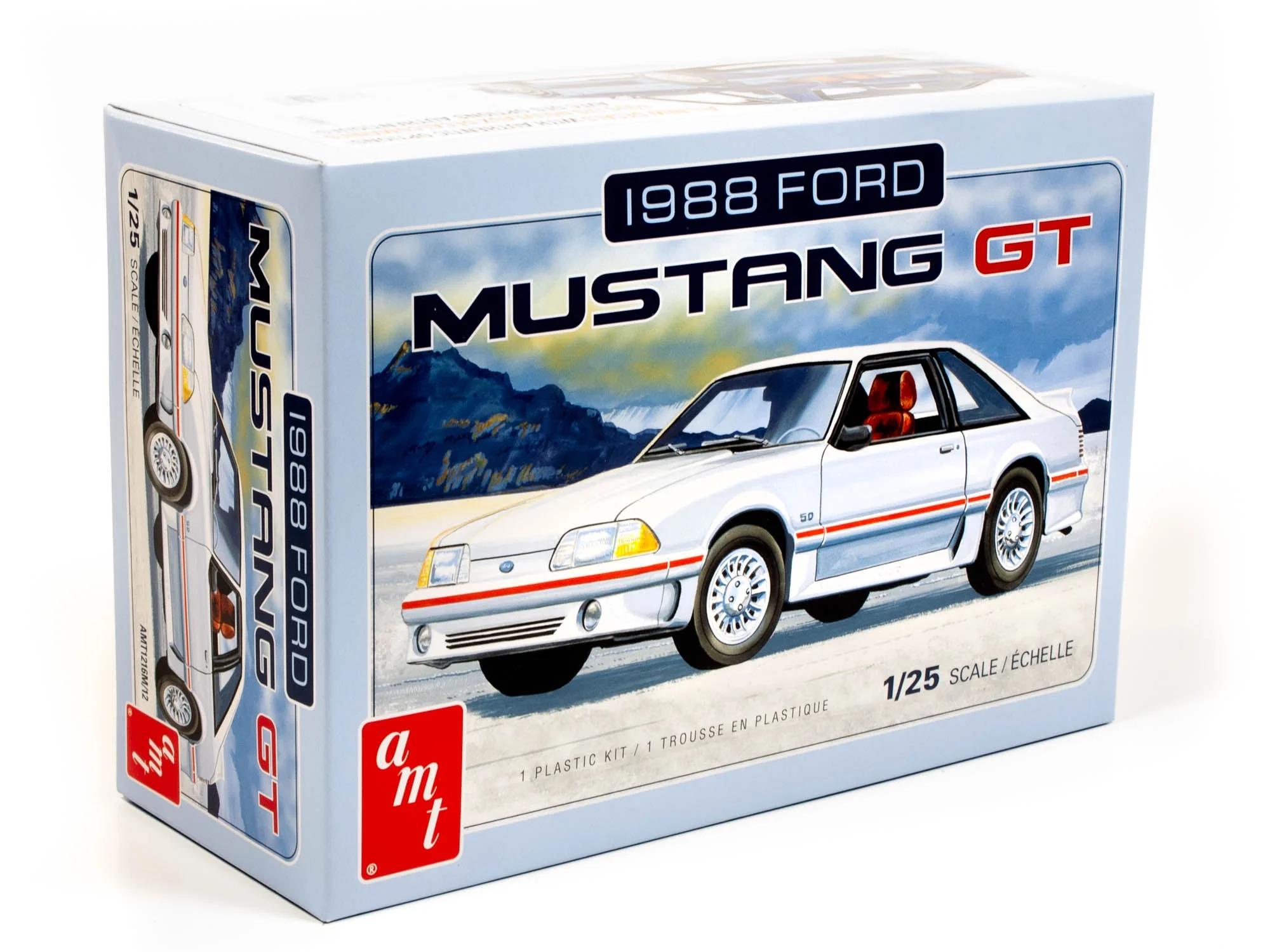 AMT 1/25 88 Ford Mustang Model Kit — official product photo 1