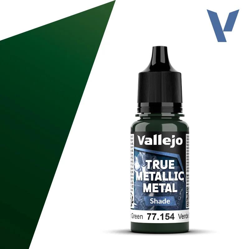 Vallejo True Metallics Dusken Greenshade6pk — product photo