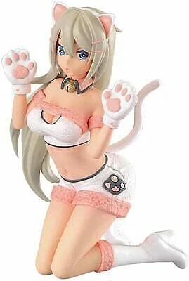 Hasegawa 1/12 12 Egg Girls Collection 16 Cat Girl Model Kit — box art