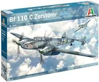 Italeri 1/72 C-4 Messerschmitt Bf-110c-3 Model Kit — box art