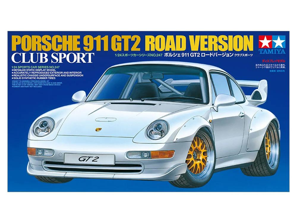 Tamiya 1/24 Porsche Gt2 Street Model Kit — official product photo 1