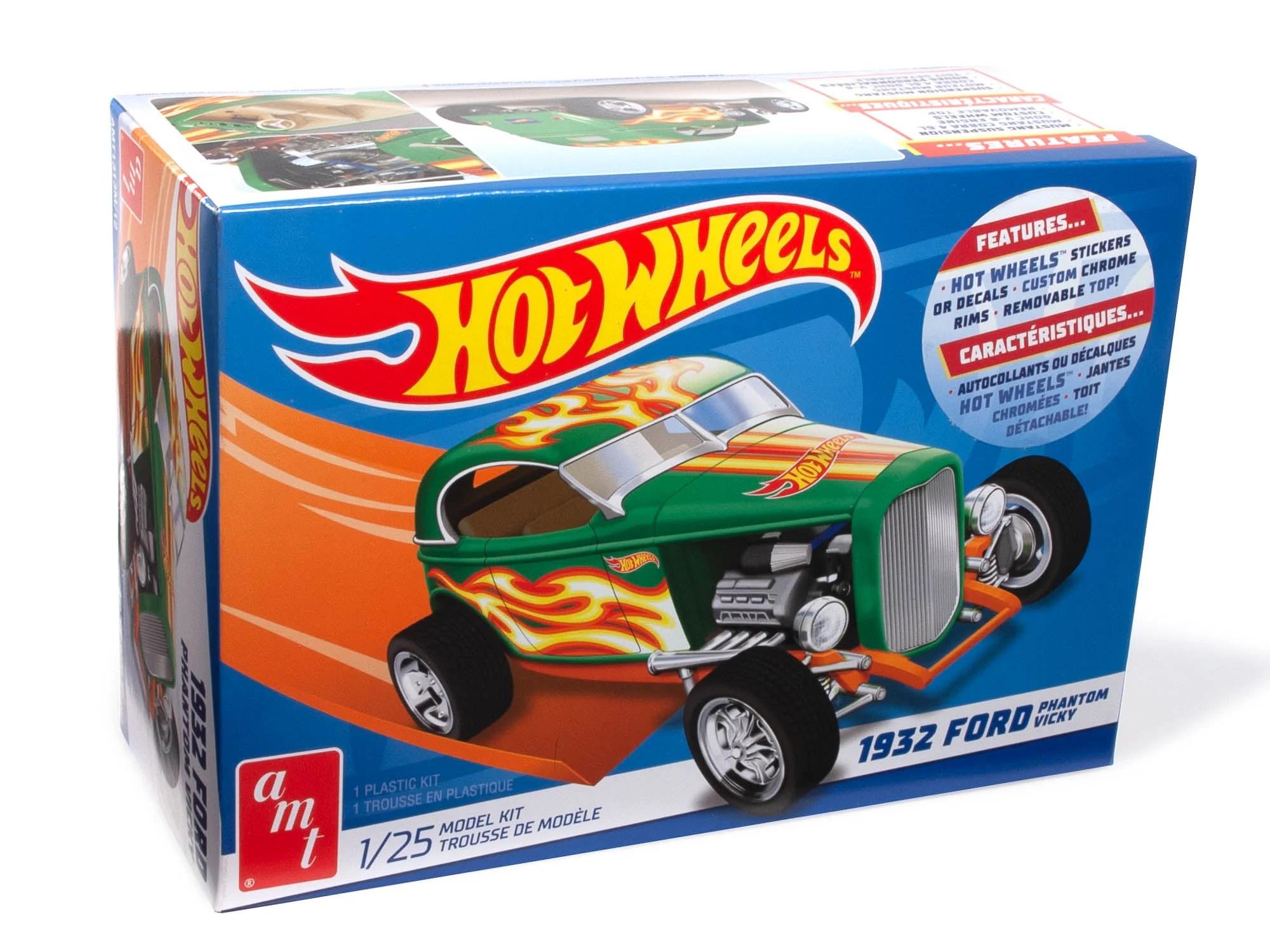 AMT 1/25 32 Ford Phantom Vicky Hot Wheels Model Kit — official product photo 1