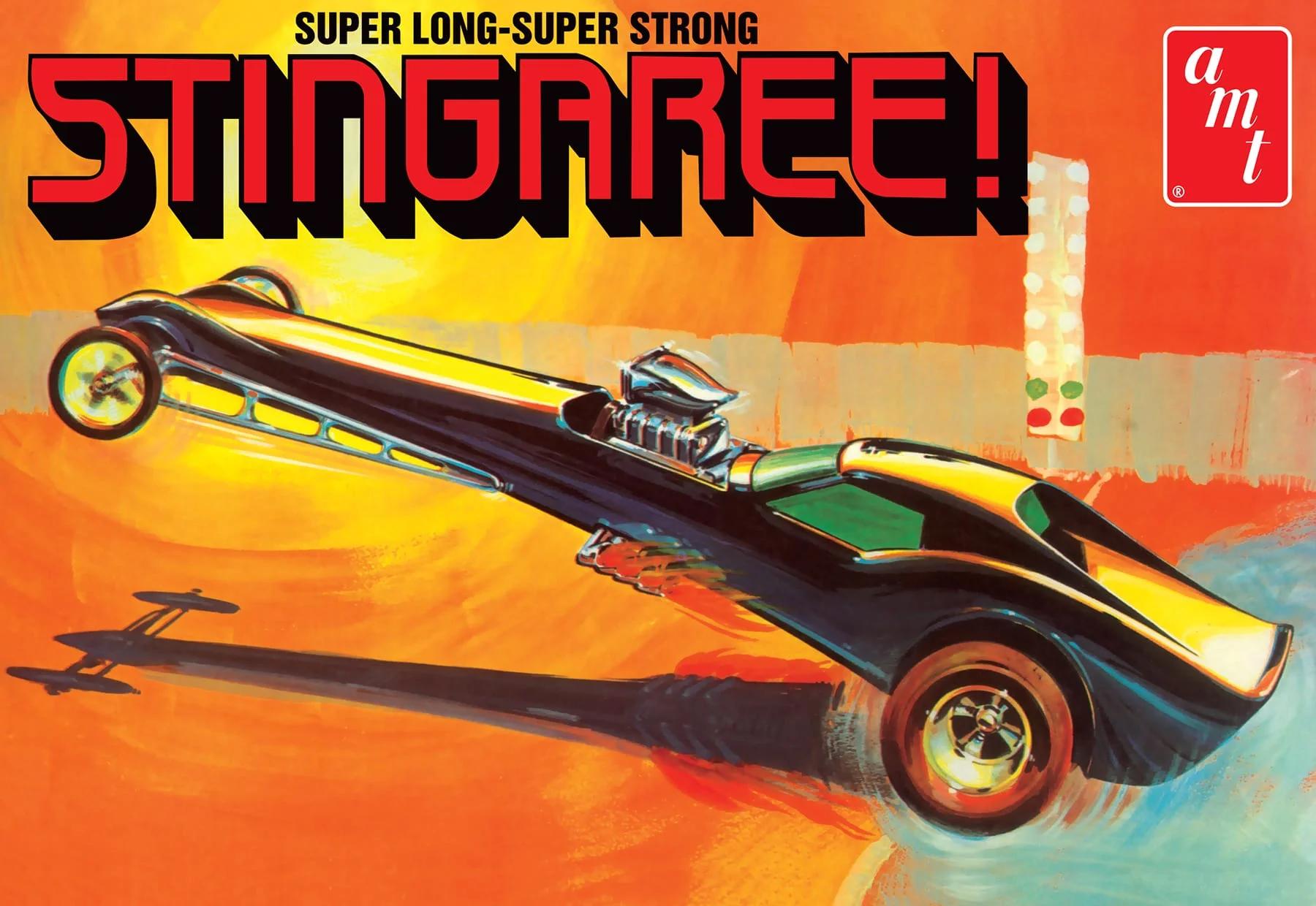 AMT 1/25 Stingaree Custom Dragster Model Kit — box art
