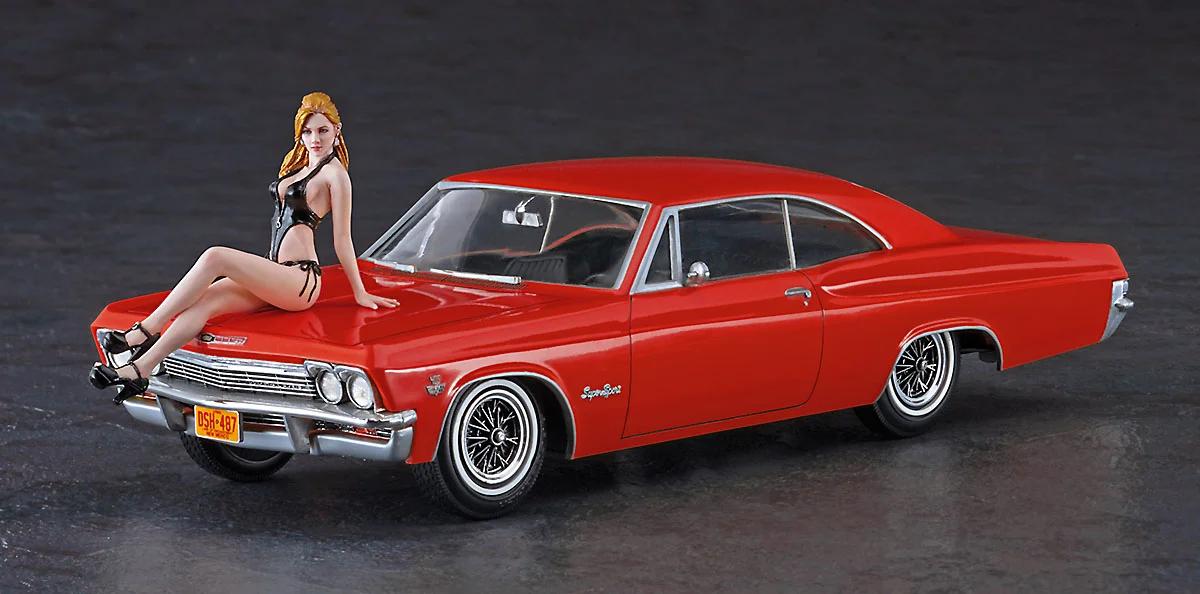 Hasegawa 1/24 66 Impala Ss W Figure Model Kit — official product photo 2