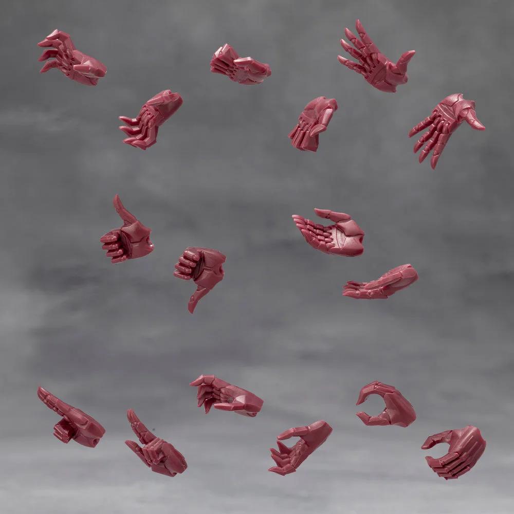Kotobukiya MEGALOMARIA M.S.G EX HAND UNIT [Male Type A] RED Ver. — official product photo 1