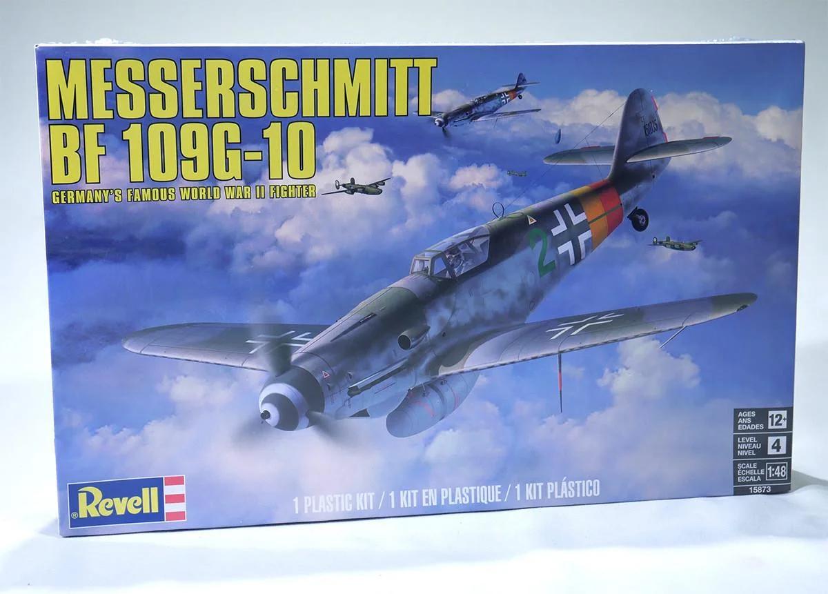 Revell 1/48 Messerschmitt Me-109g Model Kit — official product photo 1