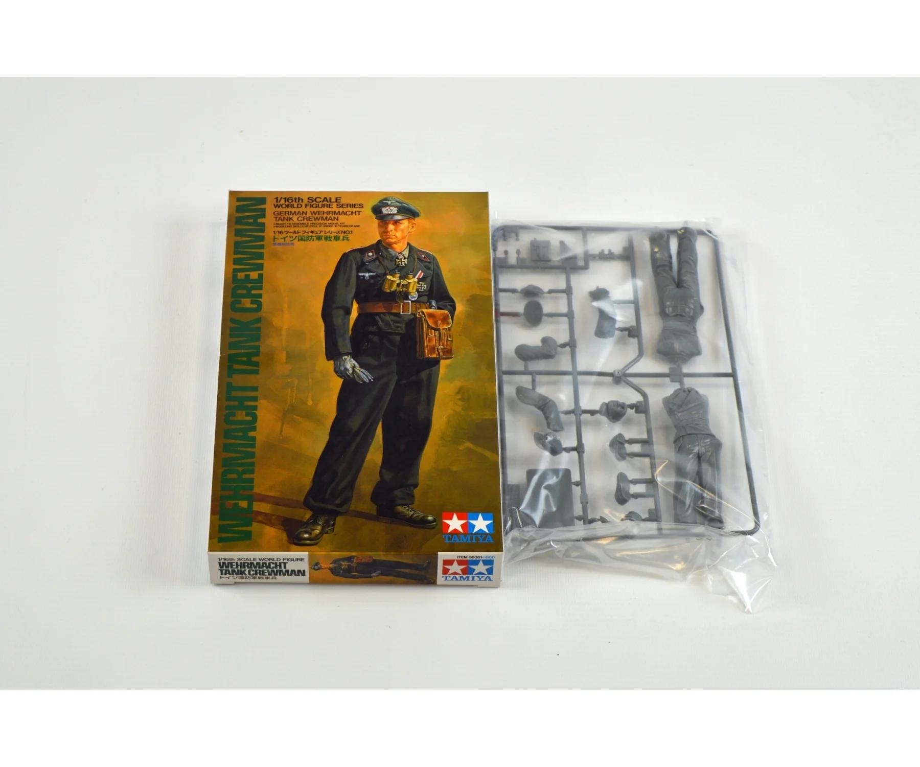 Tamiya 1/16 Wehmacht Tank Crewman Ltd Model Kit — official product photo 2