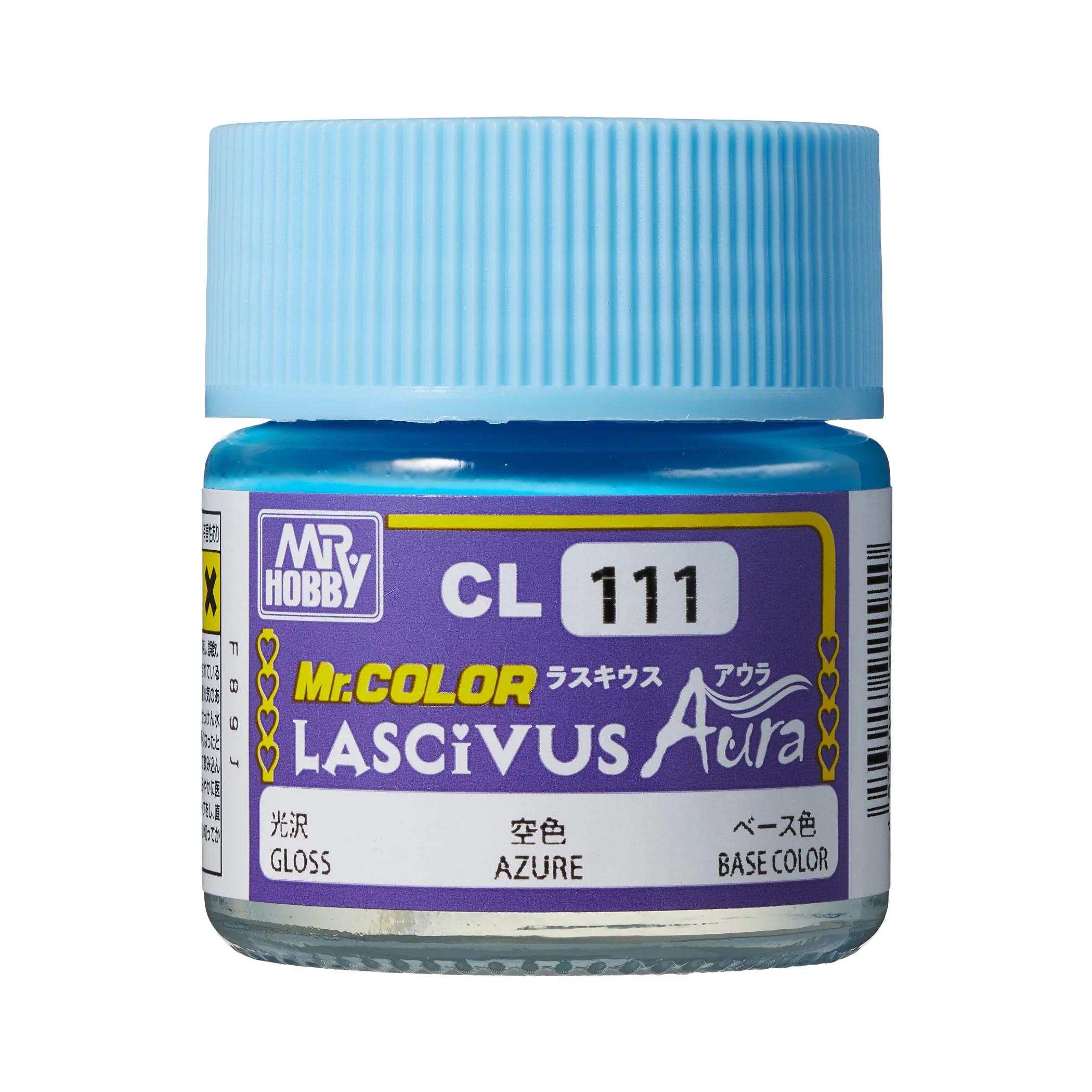 Mr. Hobby Mr. Color Lascivus Gloss Azure (CL111) 10 ml — official product photo 1
