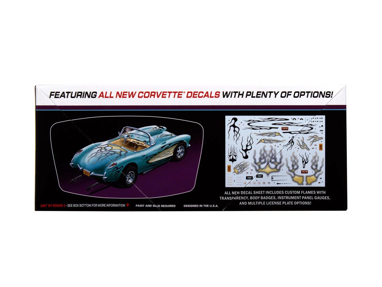 AMT 1/25 57chevy Corvette Street Machine Model Kit — official product photo 3