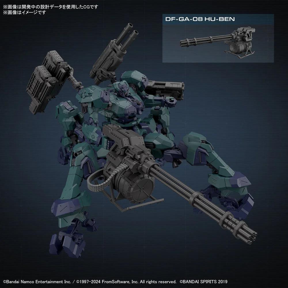 Bandai 1/144 30MM BD-011 Balam Industries Fires Ru Model Kit — official product photo 4