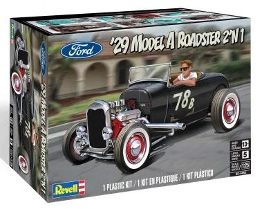 Revell 1/25 29 Roadster Model Kit — box art