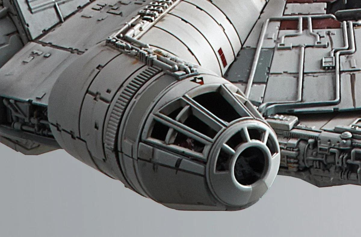 Bandai 1/144 Millennium Falcon Rise Skywalker Model Kit — product photo 16