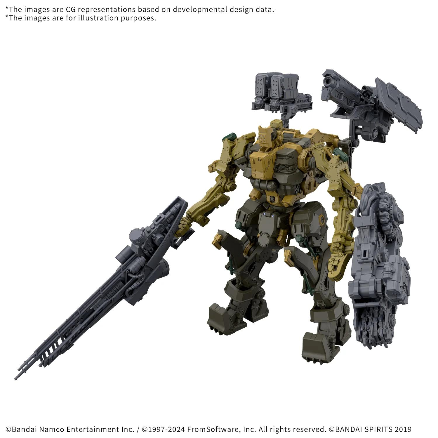 Bandai 1/144 30MM CC-3000 Rad Wrecker Milk Tooth Firb Model Kit — box art