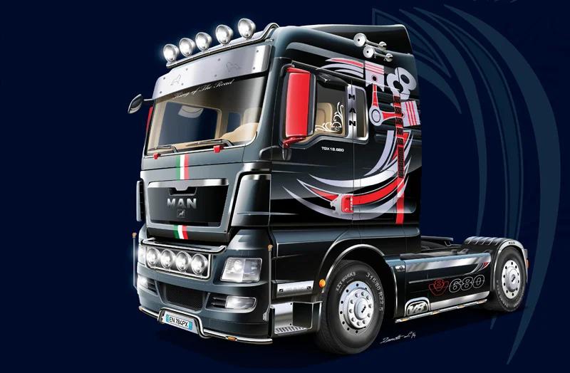 Italeri 1/24 Man Tgx Xlx Model Kit — official product photo 1