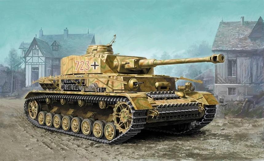 Tamiya 1/48 German Pzkw IV Ausf J Model Kit — official product photo 1