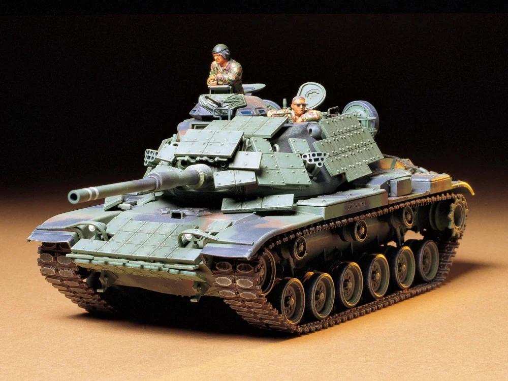 Tamiya 1/35 M-60A1 US Marine Model Kit — official product photo 1