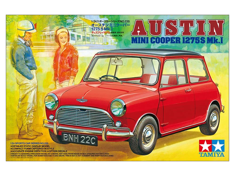 Tamiya Austin Mini Cooper 1275mk Model Kit — official product photo 1