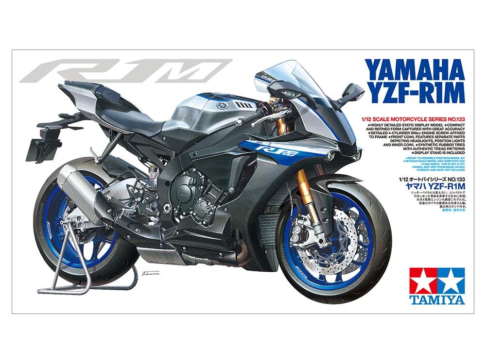Tamiya 1/12 Yamaha Yzf-r1m Model Kit — official product photo 1