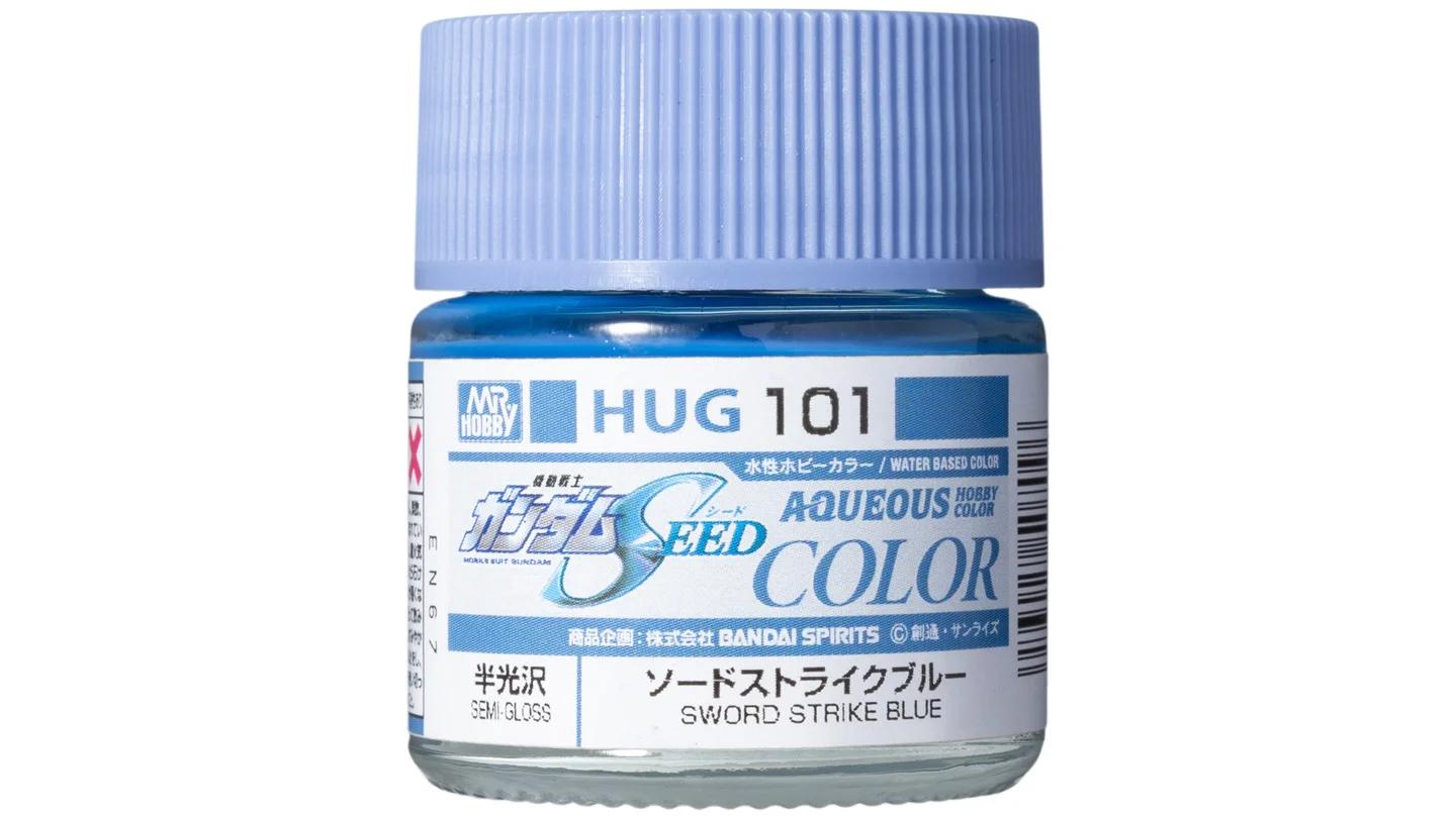 Mr. Hobby Aqueous Gundam SEED Color HUG102 Launcher Strike Green 10ml — product photo