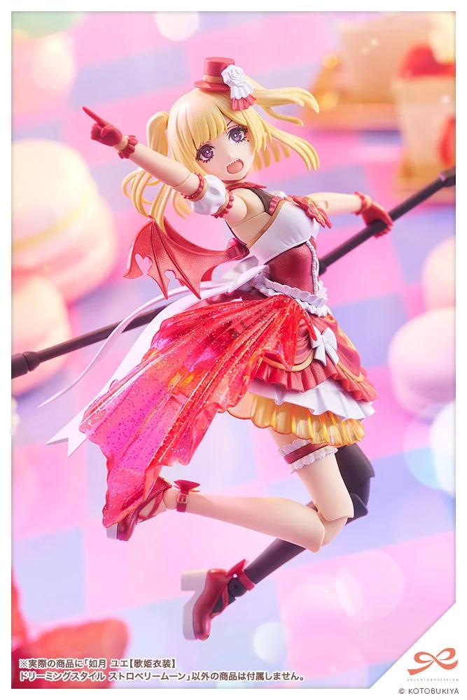 Sousai Shojo Teien Yue Kisaragi [Diva Costume] Dreaming Style Strawberry Moon 1/10 Scale Model Kit — official product photo 1