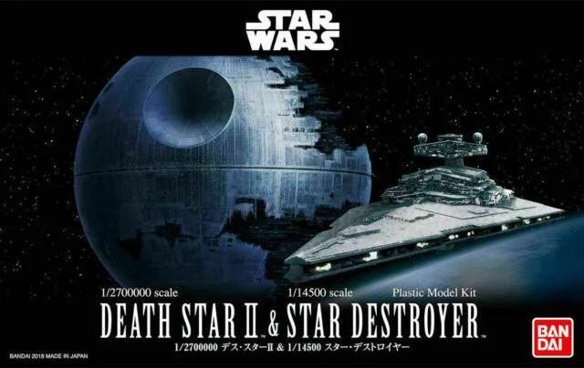 Bandai Death Star II Star Destroyer Model Kit — official product photo 2