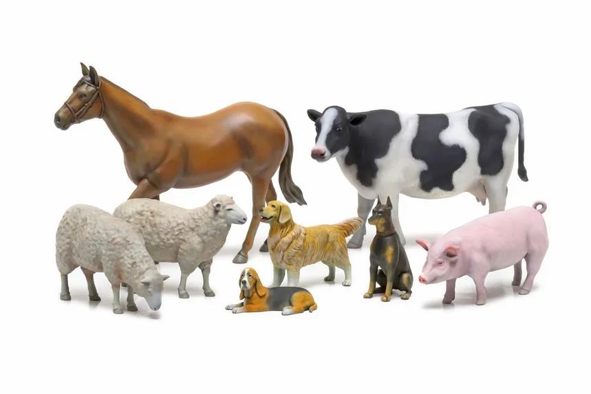 Tamiya 1/35 Livestock Set II Model Kit — box art