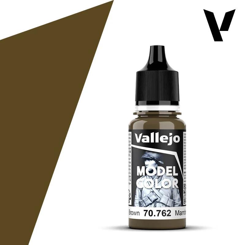 Vallejo Color Matt Grey Brown 6pk — product photo