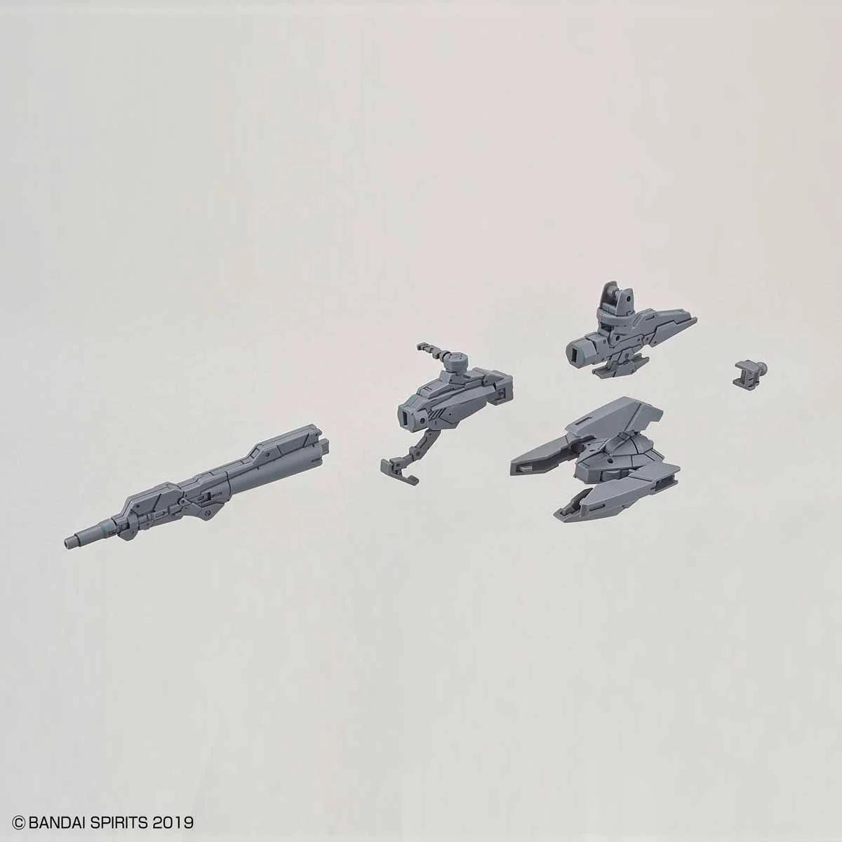 Bandai 1/144 30MM Arm Unit Rifle Large Claw Model Kit — official product photo 1