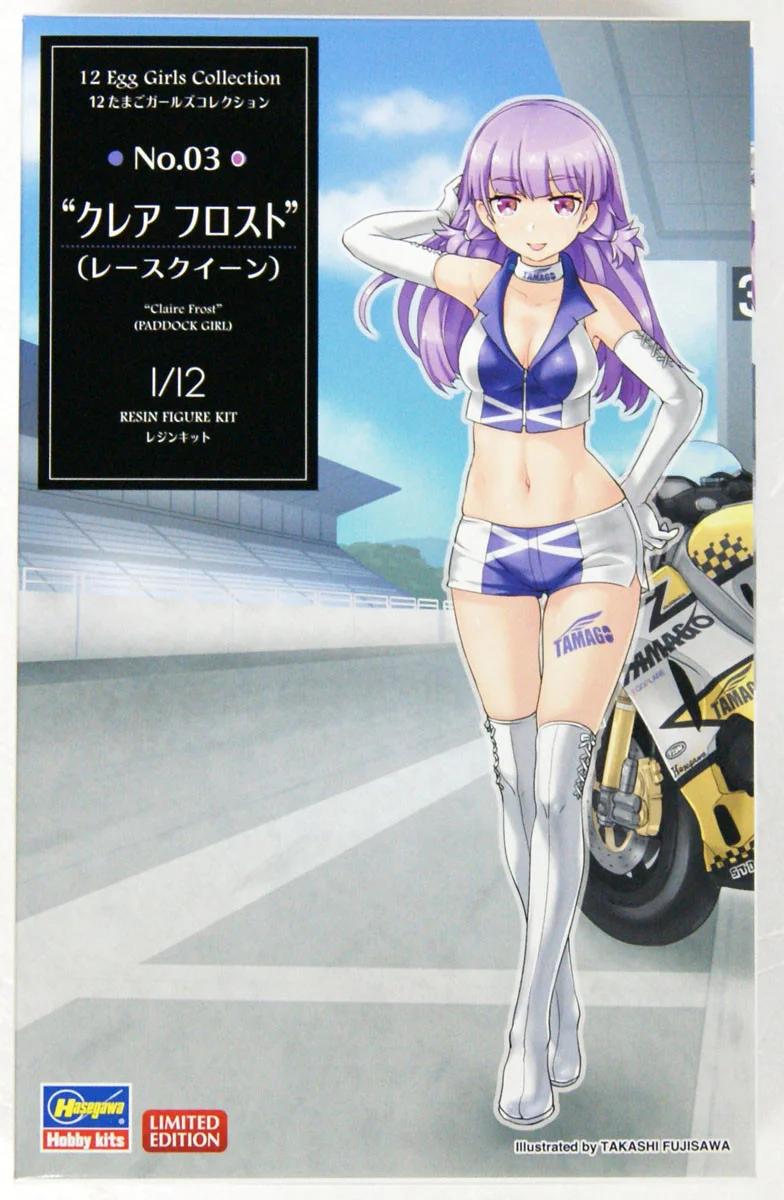 Hasegawa 12 Egg Girls Coll No 03claire Frost 12 Model Kit — official product photo 1