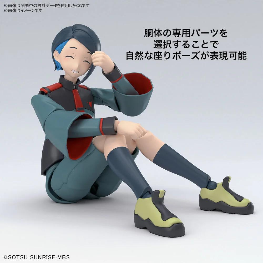 Bandai 1/144 HG Nika Namaura Fig-ris-std Model Kit — official product photo 3