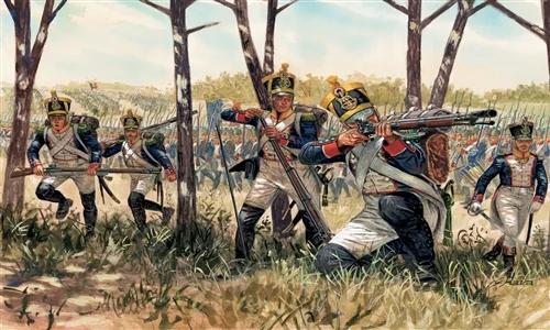 Italeri 1/72 Napoleonic War French Inf Model Kit — official product photo 1