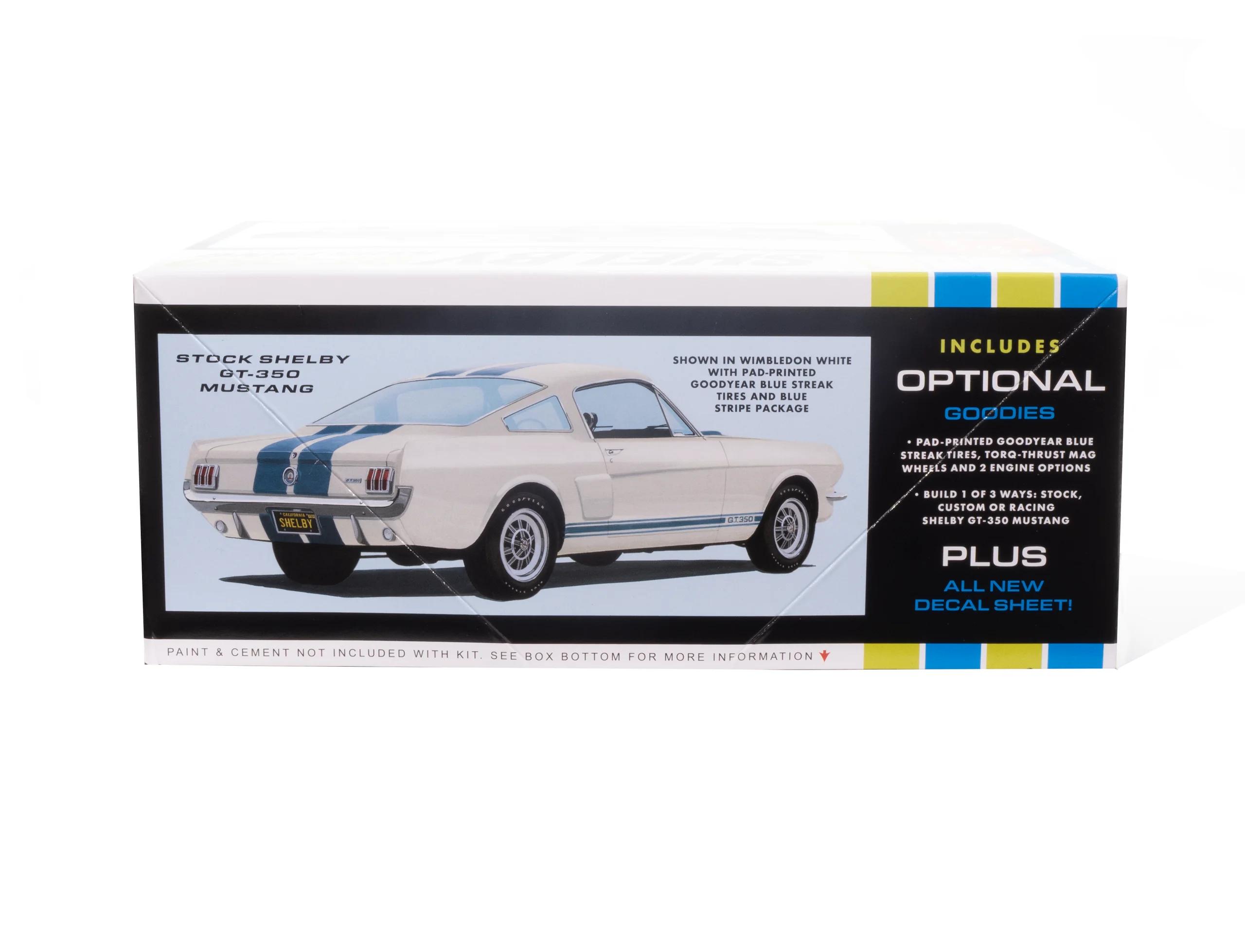 AMT 1/25 1966 Shelby Mustang 350 Gt Model Kit — official product photo 5