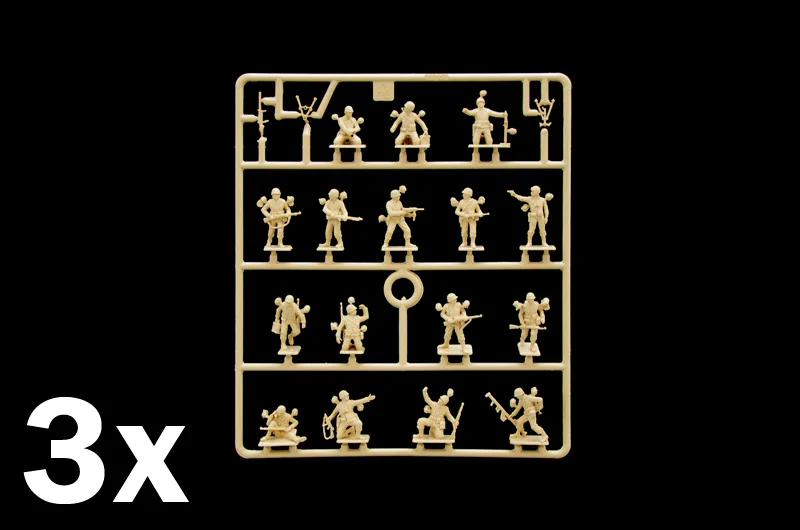 Italeri 1/72 WWII American Infantry Model Kit — official product photo 4