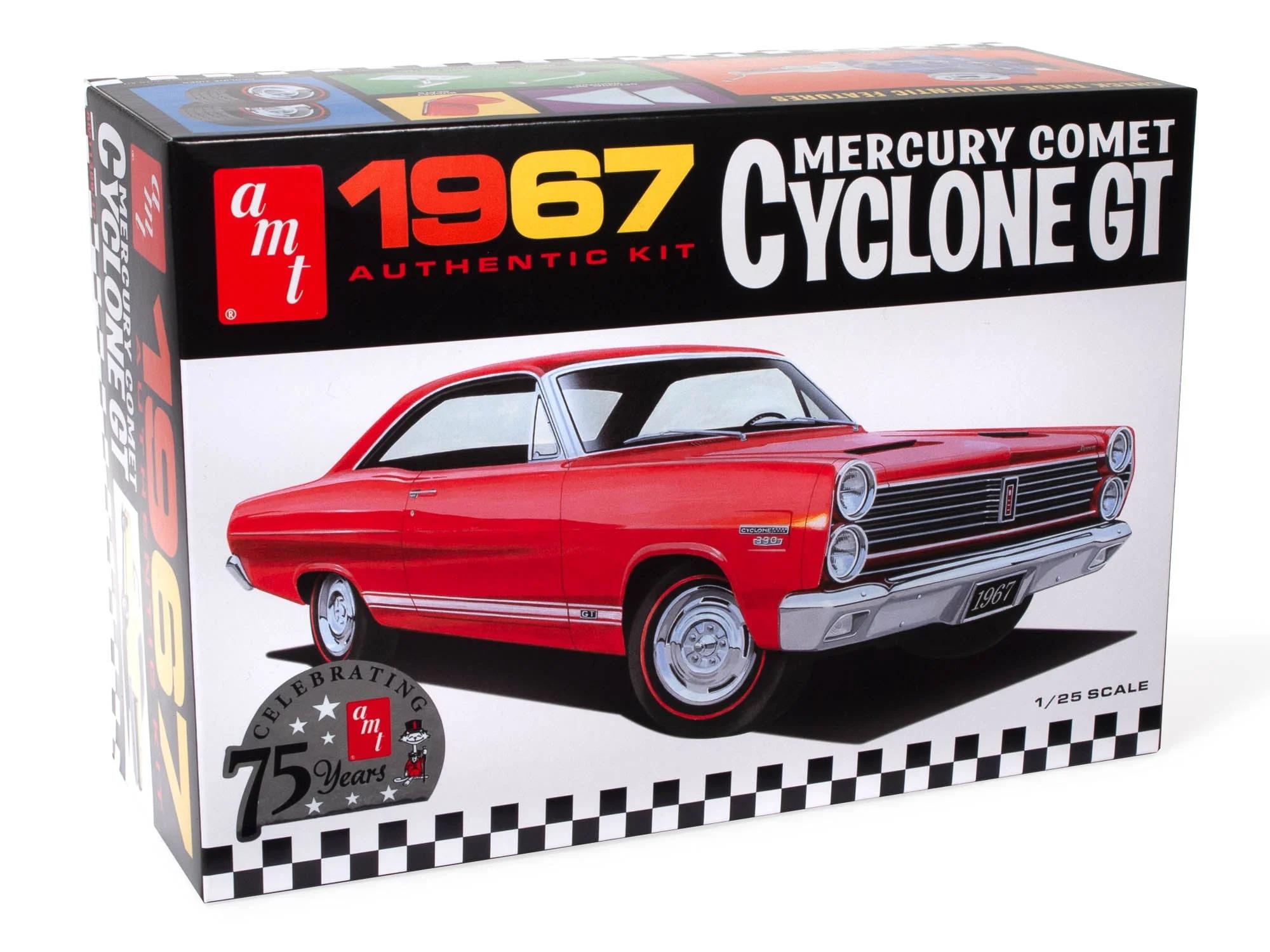AMT 1/25 67 Mercury Cyclone Gt Model Kit — official product photo 1