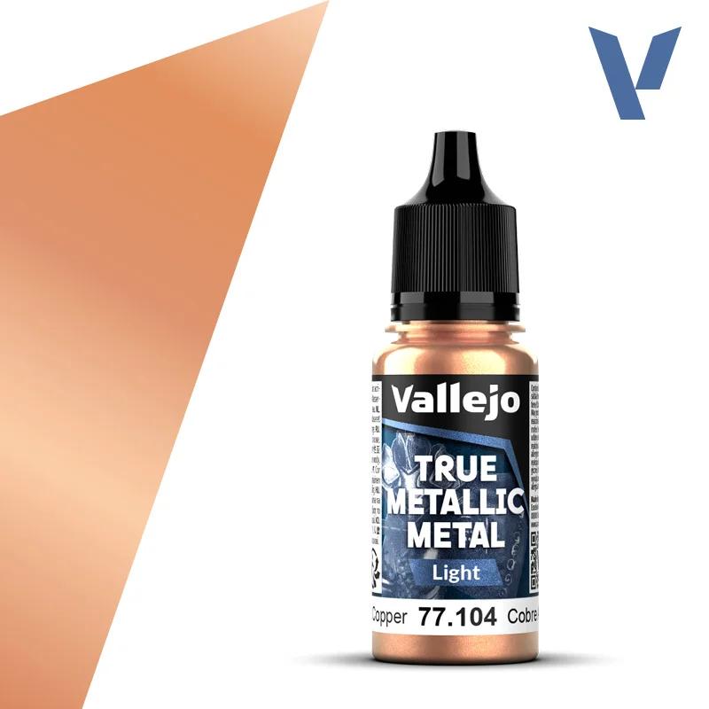 Vallejo True Metallic Ancient Copperlight6pk — product photo