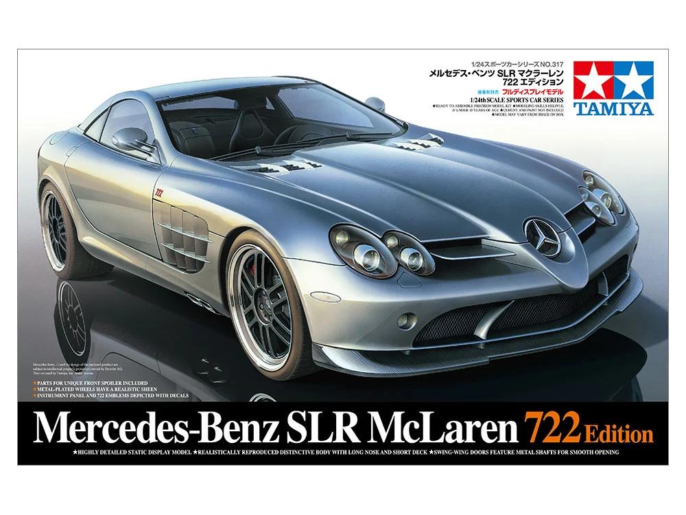 Tamiya 1/24 Mercedes Benz Slr722 Model Kit — official product photo 1