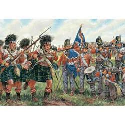 Italeri Napoleonic Wars Brit Scots1 72 Model Kit — box art