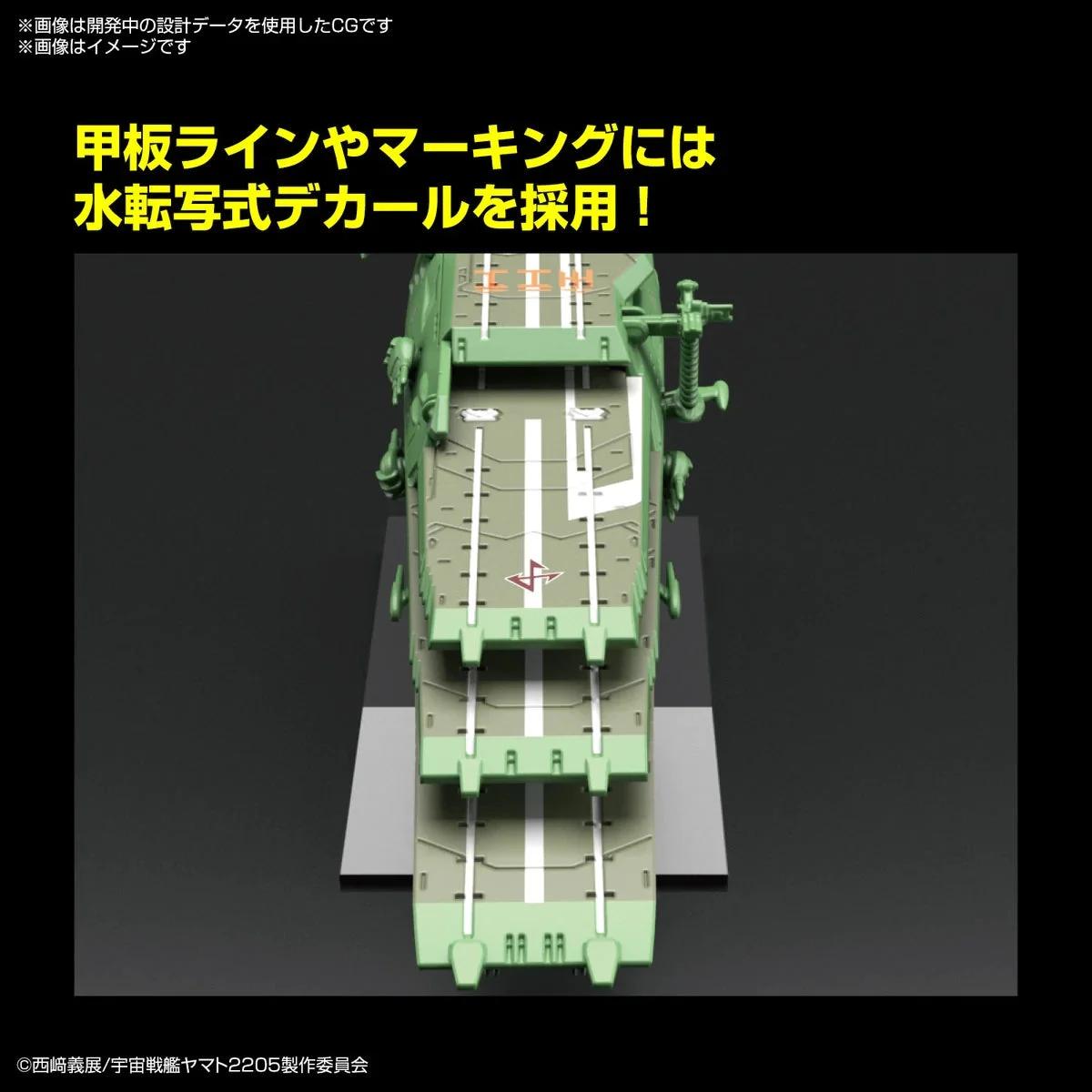 Bandai 19 Guipellon Class Multiple Flight Deck Model Kit — official product photo 3