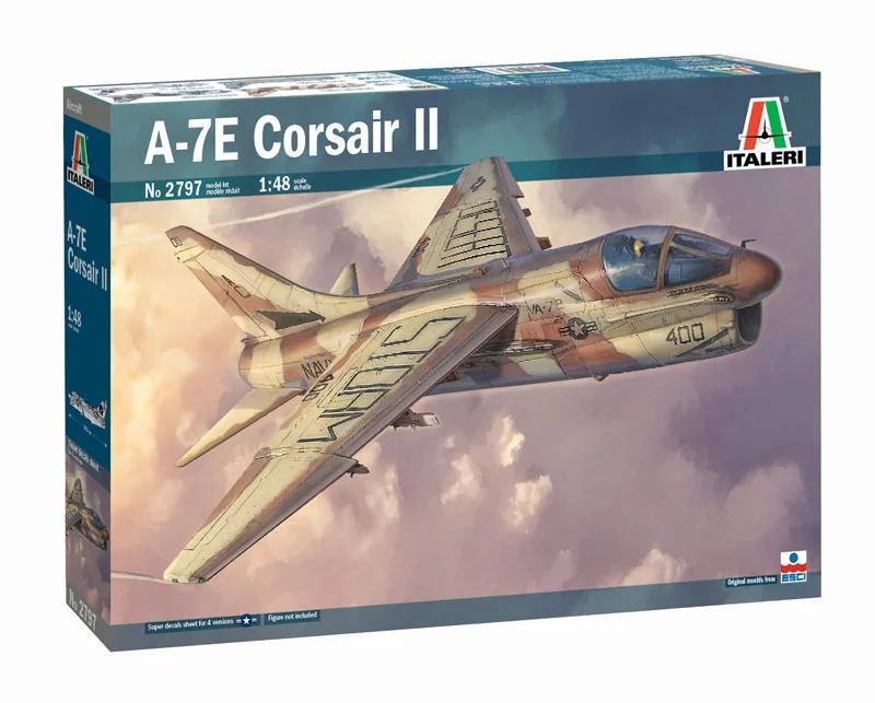 Italeri 1/48 A-7E Corsair II Model Kit — official product photo 2