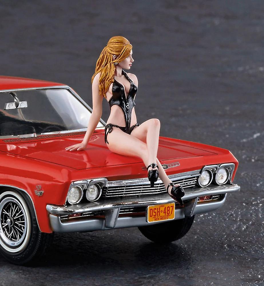 Hasegawa 1/24 66 Impala Ss W Figure Model Kit — official product photo 4