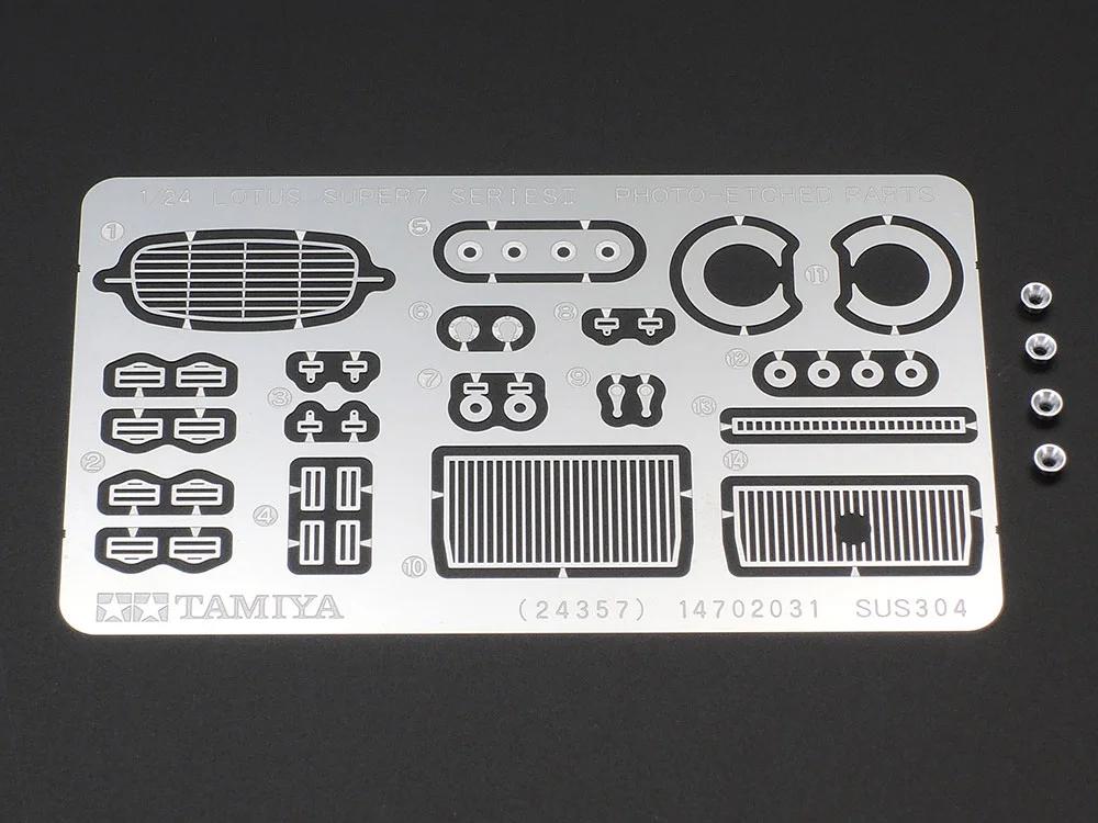 Tamiya 1/24 Lotus Super 7 Series II Model Kit — official product photo 5