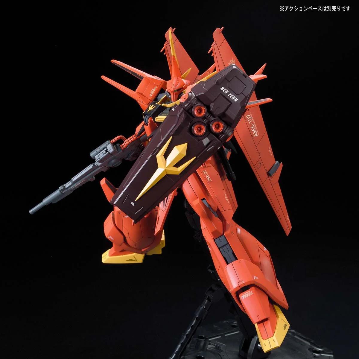 Bandai 1/100 RE Bawoo ZZ Model Kit — official product photo 4