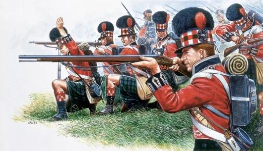 Italeri 1/72 Highlander Infantry Model Kit — box art